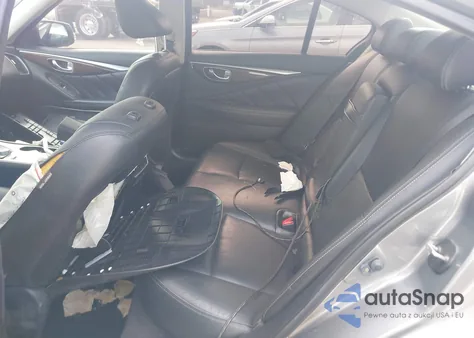 2014 Infiniti Q50 Premium from USA, damaged, VIN JN1BV7ARXEM698605